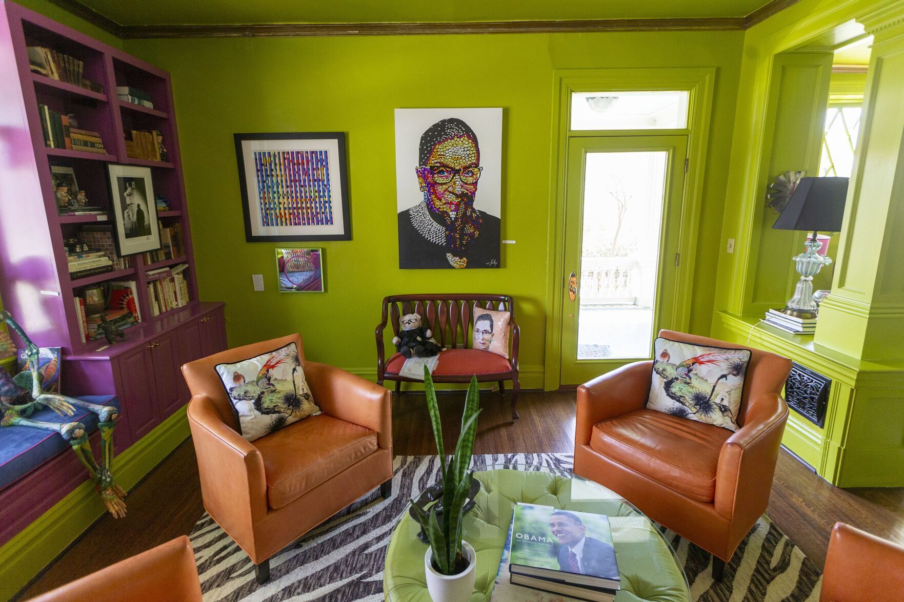 At Home: Karen Kalish colorful classic home